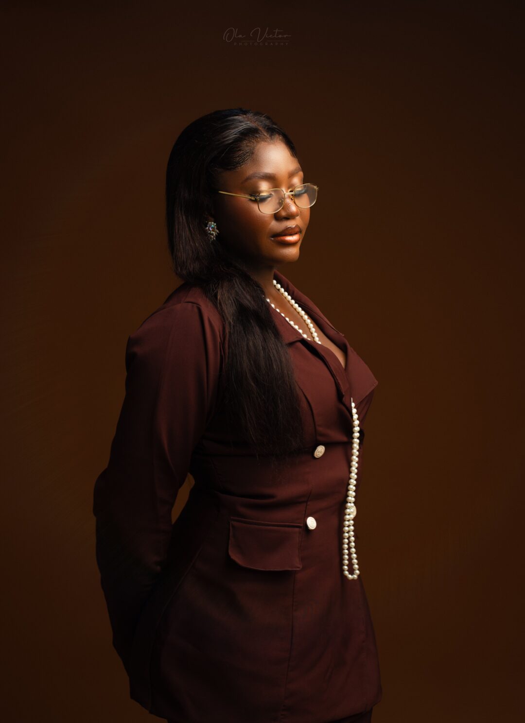 The designer behind T.I.O — a studio portrait